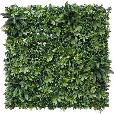WALL GREEN color mix Shefflera, dielec 100 x 100 cm