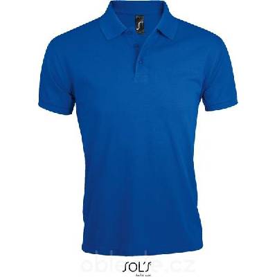Sol's Prime Men pánské piqué polo royal modrá