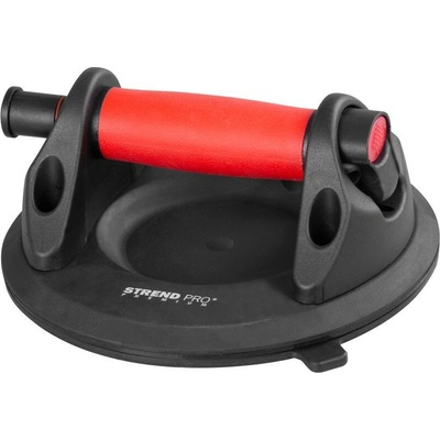 Držiak skla Strend Pro, prísavný, 1-kupolový, s manometrom, 20 cm, max. 150 kg