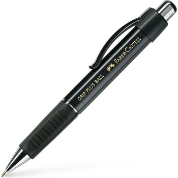 Faber-Castell Химикалка Grip Plus, черна (1005140224)