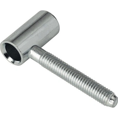 Walteco Dveřní závěs 50/10 vrchní díl M8, výška 30 mm, bílý pozink 1 ks , 80132 – Sleviste.cz