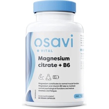 Osavi Magnesium Citrate + B6 375 mg + 4,2 mg 180 vegánskych kapsúl