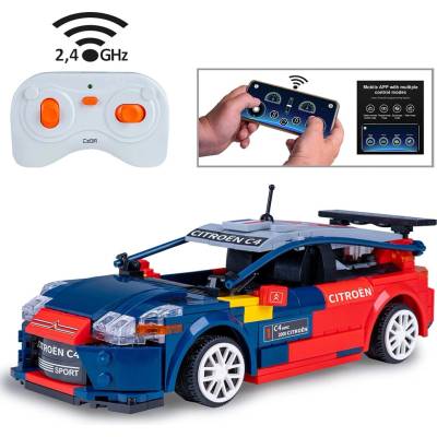 JAMARA CaDA Citroën C4 WRC 2008 RC stavebnica 1:20