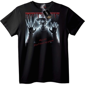 NOONEBRAND Тениска Freddy Krueger: Не Пипай Телефона Ми - 2XL, Black