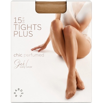 xcena Dámské silonové punčocháče Tights Plus 15 DEN