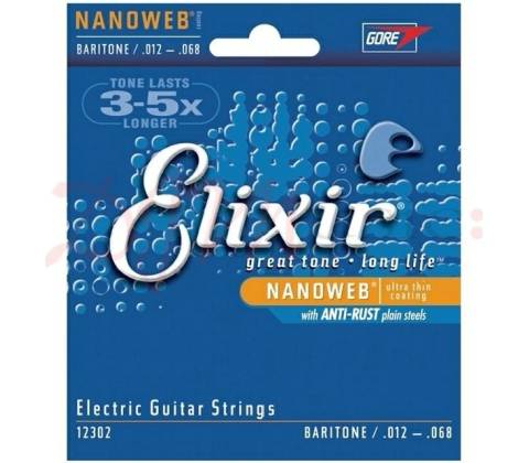 Elixir Electric Nanoweb 12302 Baritone
