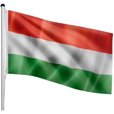85187 FLAGMASTER® Vlajkový stožár vč. vlajky Maďarsko, 650 cm