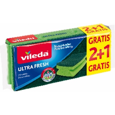 Vileda Ultra Fresh hubka na riad 3 ks