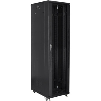 Lanberg rack cabinet 19" free-standing 37U / 800x800 self-assembly flat pack, black (FF01-8837-12B)