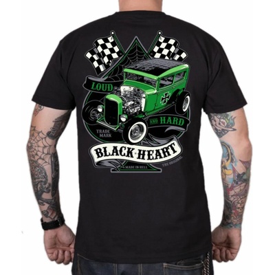Black heart мъжки тениски black heart - зелено прът
