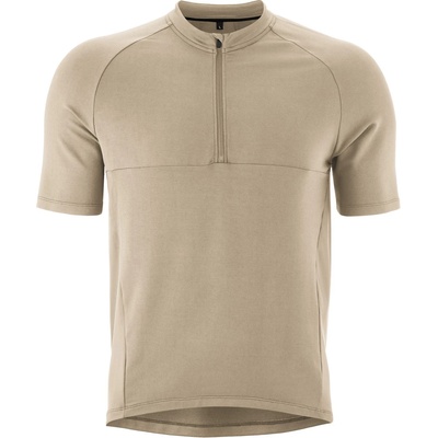Gonso Мъжка фланелка с къс ръкав за колоездене Gonso Adventure Jersey Nature Cycling jersey - Jonesboro Cream - размер 5XL (056-3750-0318)