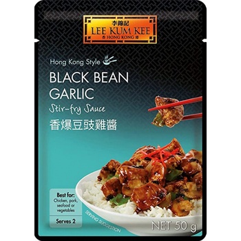 Lee kum kee Stir-fry omáčka s čiernymi fazuľami a cesnakom 50 g