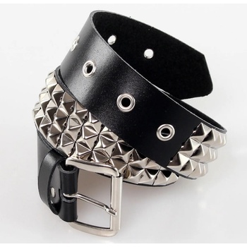 Image 1 of Black & metal колан ПИРАМИДИ 3 - pas-067