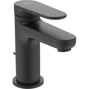 Ideal Standard Cerafine Nuovo - Смесител за умивалник със сифон, копринено черно BD907XG (BD907XG)