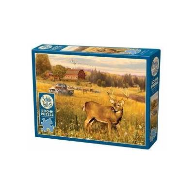 Cobble Hill Puzzle 500 Deer in field G3