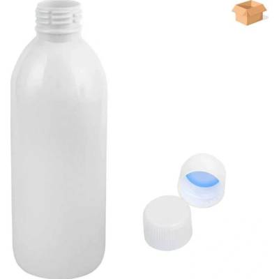 Tera plastová lahvička bílá s bílým uzávěrem Tera 300 ml 160 ks