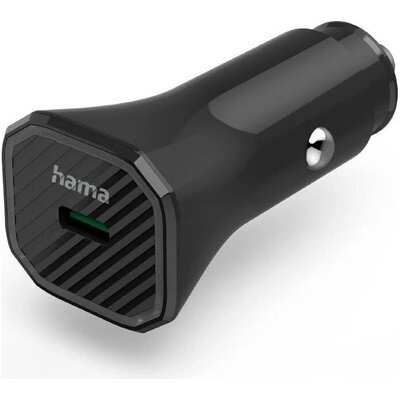 Hama Зарядно за кола HAMA "Eco", USB-C, (PD) / Qualcomm® 3.0, 25 W, черно (HAMA-187279)