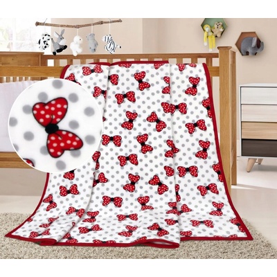 Bellatex červená Deka 100x150