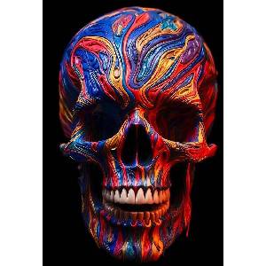 3spotstshirts Scull 095