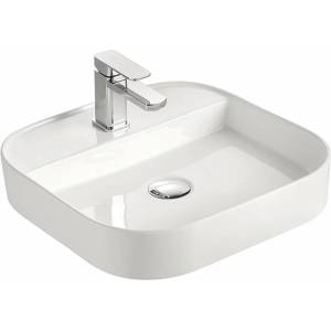 Fluminia Мивка за плот Fluminia Juno бяла 50 см (8065-500)