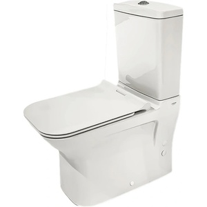 SEREL Моноблок nita btw compact (nt12 gtl) с вградено биде и тънък бавнопадащ капак от дуропласт, плътен монтаж до стена (nt12 gtl 2)
