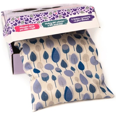 Lavandia Bedrohřej nahřívací polštářek s bio levandulí Les modrý