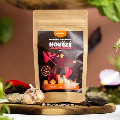 Mlsej.to Hovězí sušené maso BBQ 50 g