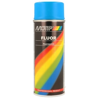 MOTIP Fluor modrý lak 400ml