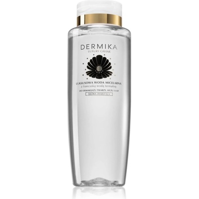 DERMIKA Luxury Caviar мицеларна вода с термална вода 400ml