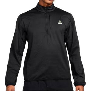 Nike Мъжка спортна тениска Nike ACG Therma Fit Wolf Grid Half-Zip Top Fleece jumper - Black / Summit White (217-0727-0113)