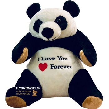Panda MIA s nápisom love You 100 cm
