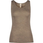 Engel Дамско копринено термобельо Engel Women's Tank Top Merino base layer - Walnut - размер 46/48 (EU) (114-0520-0414)