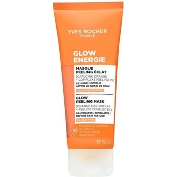 Yves Rocher Glow Energie Озаряваща пилинг маска за лице, 75 ml