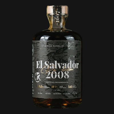1667 Single Barrel El Salvador 2008 18y 0,7 l 58,3% (karton)