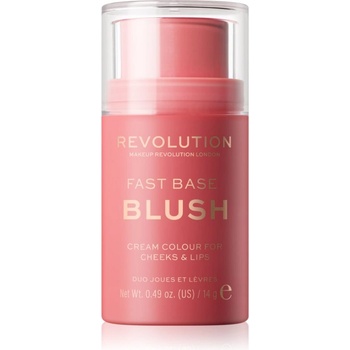 Revolution Beauty Fast Base тониращ балсам за устни и скули цвят Baby 14 гр