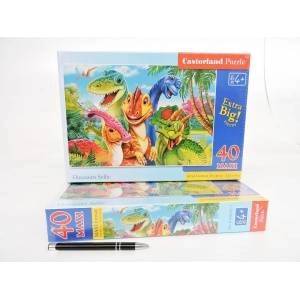 Castorland CAS. PUZZLE 40 pcs. MAXI Dinosaur Selfie