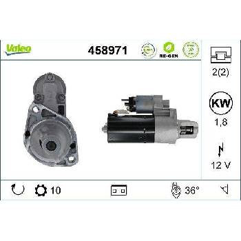 Startér VALEO 458971