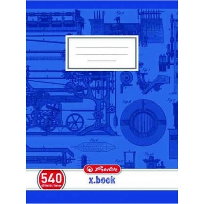 Herlitz Školní sešit 540 bezdřevý