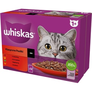 Whiskas Adult Classic Meals in sauce 12x85 g