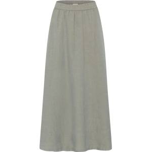 KnowledgeCotton Apparel Дамска пола KnowledgeCotton Apparel Women's Organic Linen Skirt - Twill / Yarndyed - размер XL (113-1255-0114)