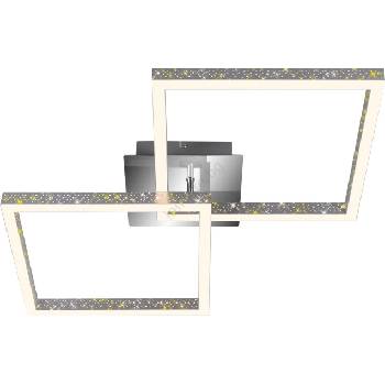 Briloner 3751-019 - LED Димируем плафон FRAME LED/20W/230V хром (BL1766)
