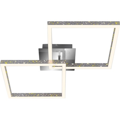 Briloner 3751-019 - LED Димируем плафон FRAME LED/20W/230V хром (BL1766)
