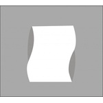 InterCeramic Огледало InterCeramic ICM R64 - Вертикално стъклено огледало 50x70 см (ICM R64)