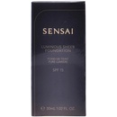 Sensai Cellular Performance Foundations tekutý rozjasňujúci make-up SPF15 LS204 Honey Beige 30 ml