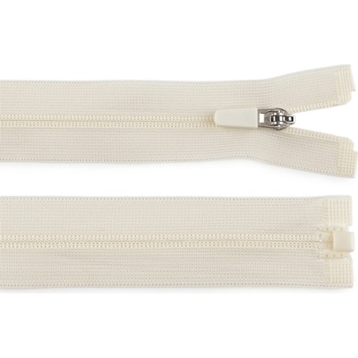 Prima-obchod Spirálový zip skrytý dělitelný No 3 délka 45 cm, barva 103 krémová nejsvět.