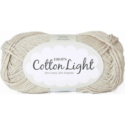 Příze DROPS Cotton light 21 - světlá béžová