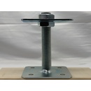 HPM TEC Patka pilíře 110x110 - 200 mm, 2x matice