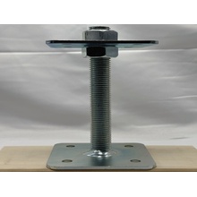 HPM TEC Patka pilíře 110x110 - 200 mm, 2x matice