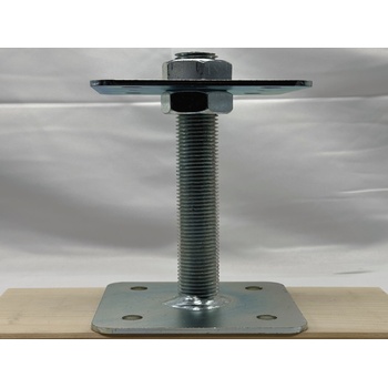 HPM TEC Patka pilíře 110x110 - 200 mm, 2x matice