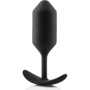 b-Vibe Анален разширител от силикон с тежести B-Vibe Snug Plug 3